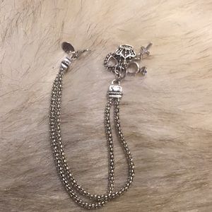 Clasp Bracelet with charms